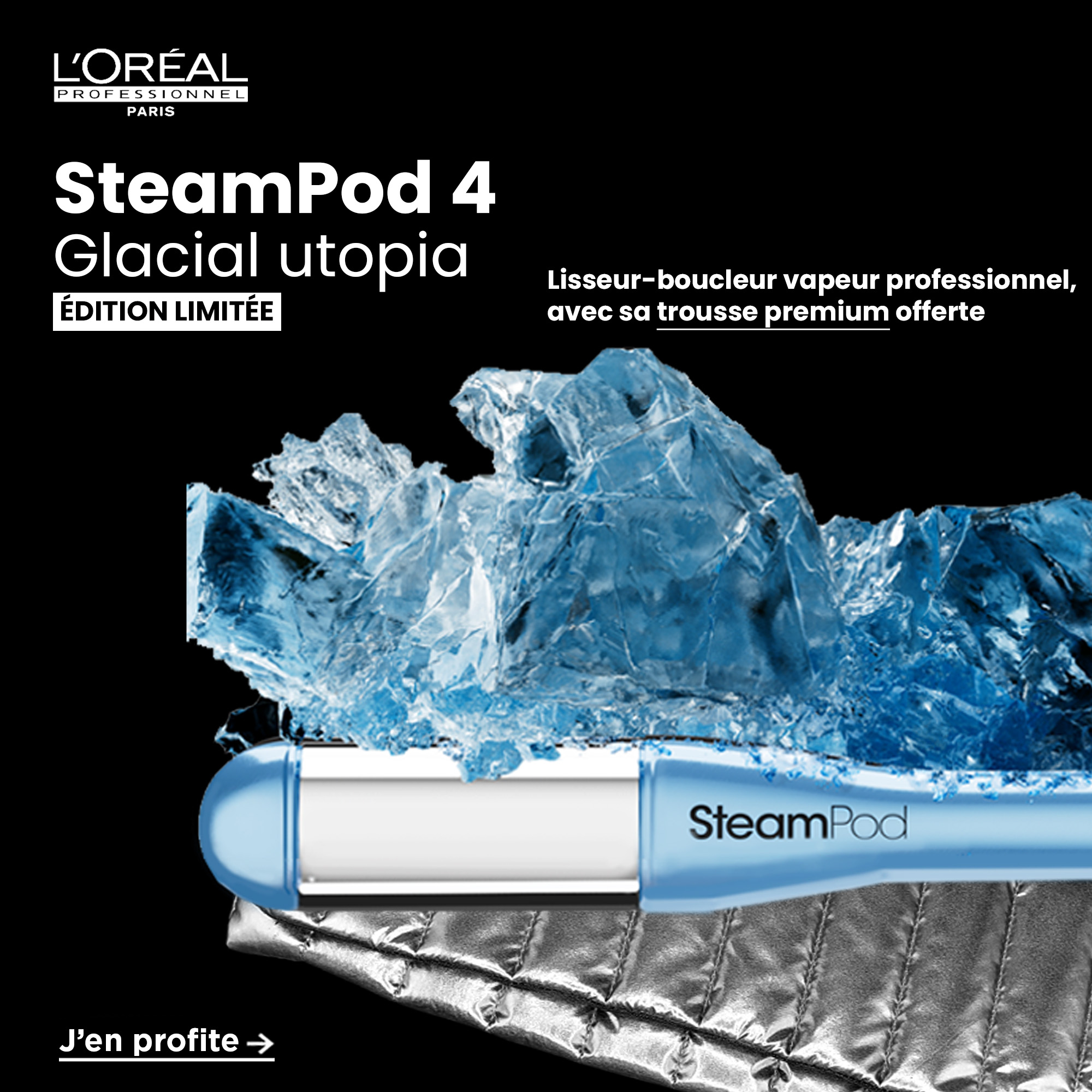 Craquez pour le nouveau Steampod 4.0 Utopia L'Oréal Professionnel en édition limitée